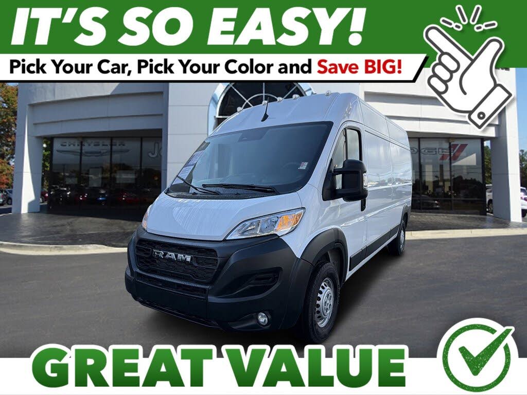 2025 RAM ProMaster 3500 Tradesman 159 High Roof Extended Cargo Van FWD