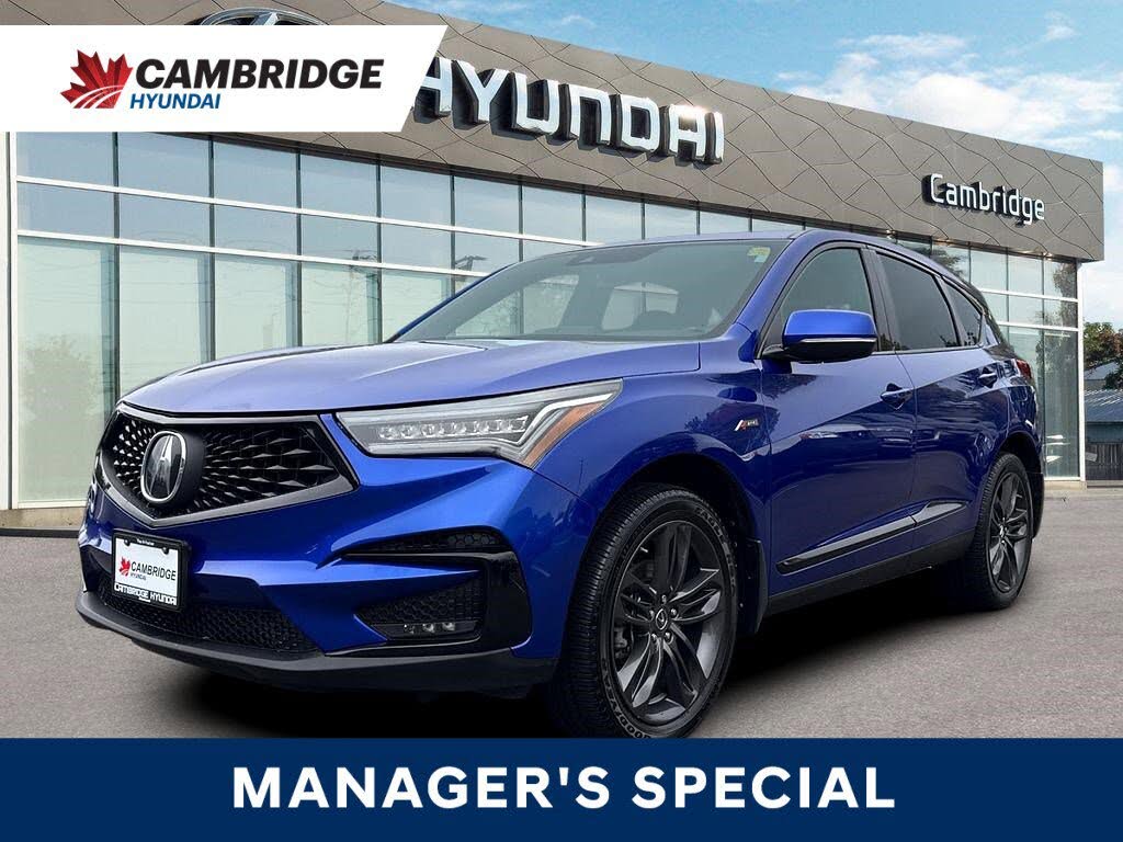 Acura RDX SH-AWD with A-Spec Package 2020