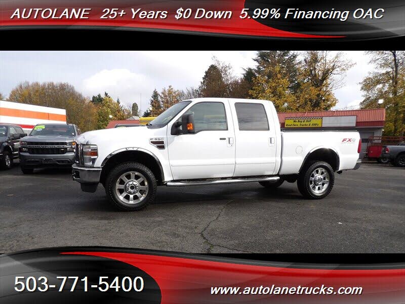 2010 Ford F-350 Super Duty Lariat Crew Cab 4WD