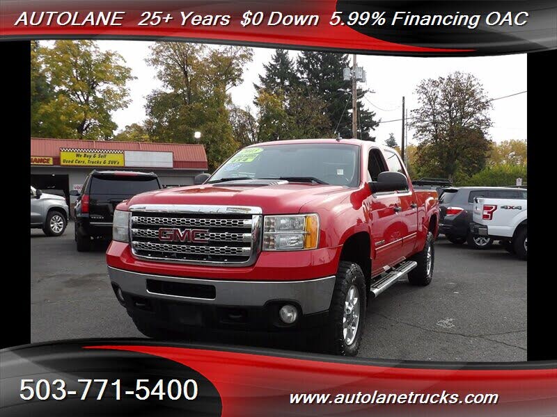2013 GMC Sierra 2500HD SLE Crew Cab SB 4WD