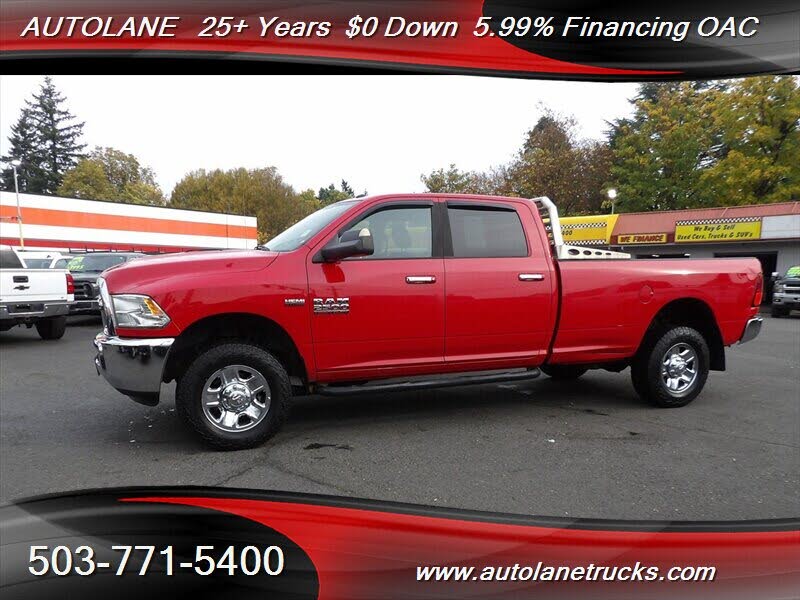2016 RAM 2500 SLT Crew Cab LB 4WD