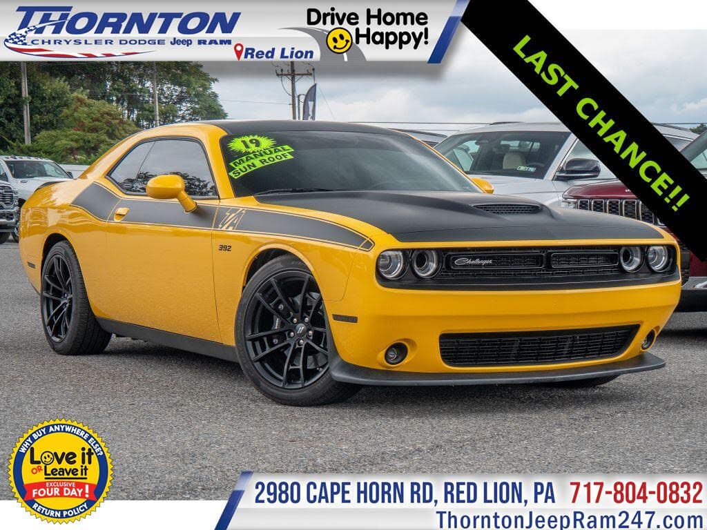2019 Dodge Challenger R/T Scat Pack RWD