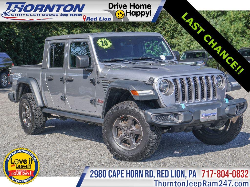 2020 Jeep Gladiator Rubicon Crew Cab 4WD