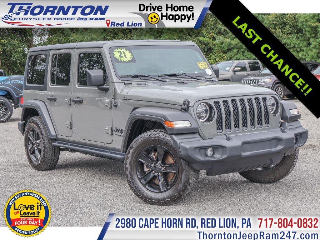 2021 Jeep Wrangler Unlimited Sport Altitude 4WD