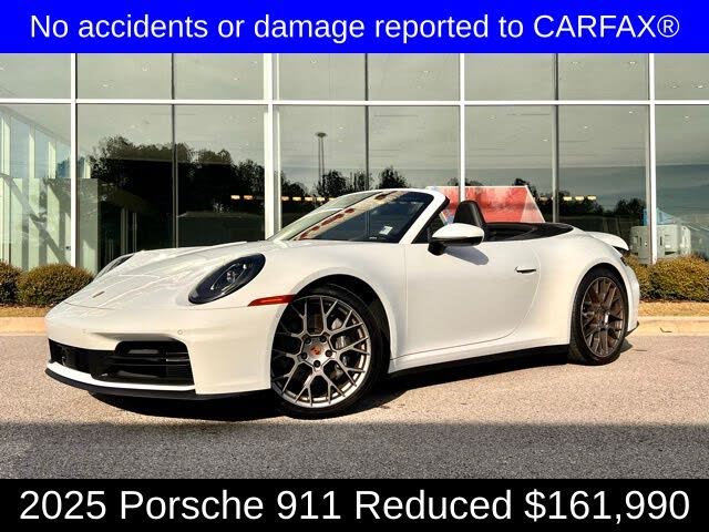2025 Porsche 911 Carrera Cabriolet RWD