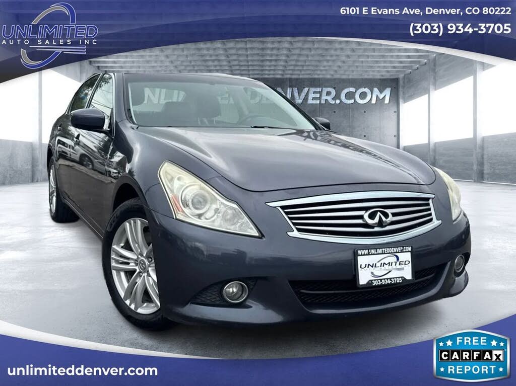 2012 INFINITI G37 x Sedan AWD