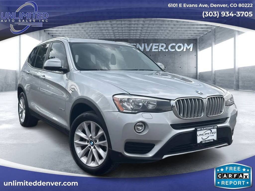 2017 BMW X3 xDrive28i AWD