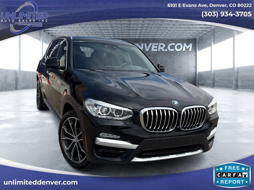 2018 BMW X3 xDrive30i AWD