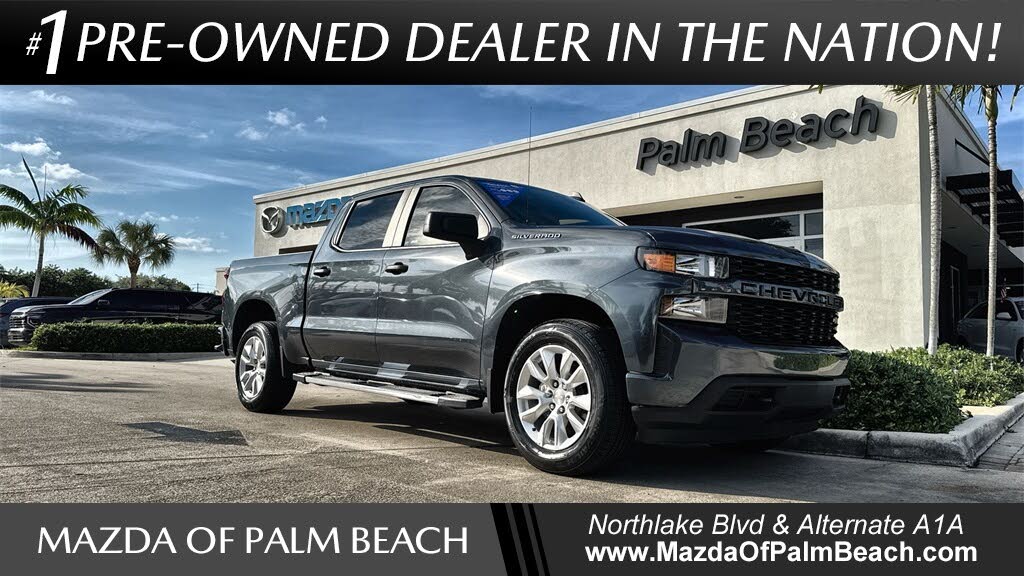 2022 Chevrolet Silverado 1500 Custom Crew Cab RWD