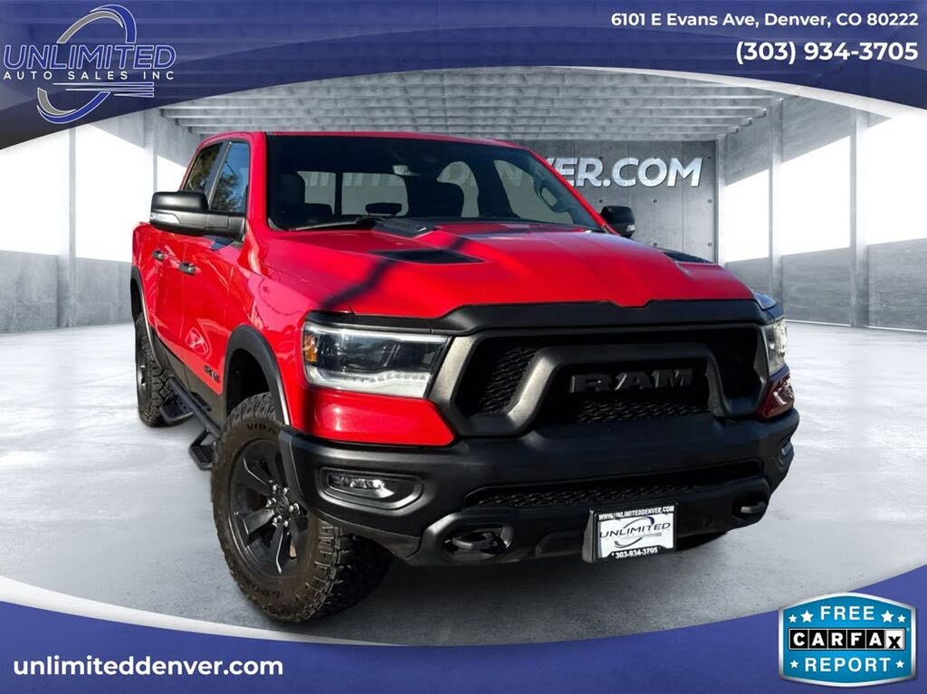 2022 RAM 1500 Rebel Crew Cab 4WD