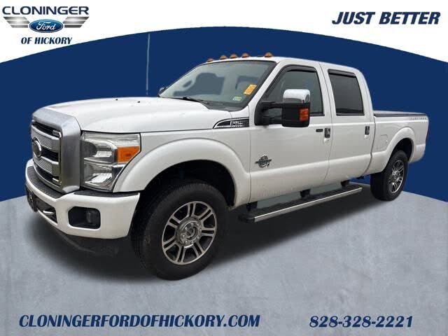 2015 Ford F-250 Super Duty Platinum Crew Cab 4WD