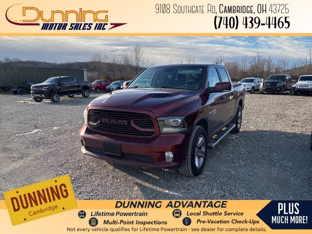 2018 RAM 1500 Sport Crew Cab 4WD