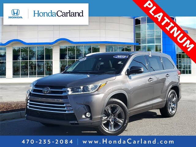2018 Toyota Highlander Limited Platinum