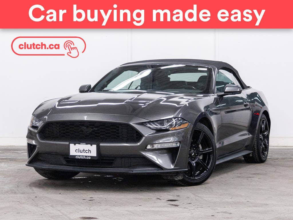 2018 Ford Mustang EcoBoost Convertible RWD