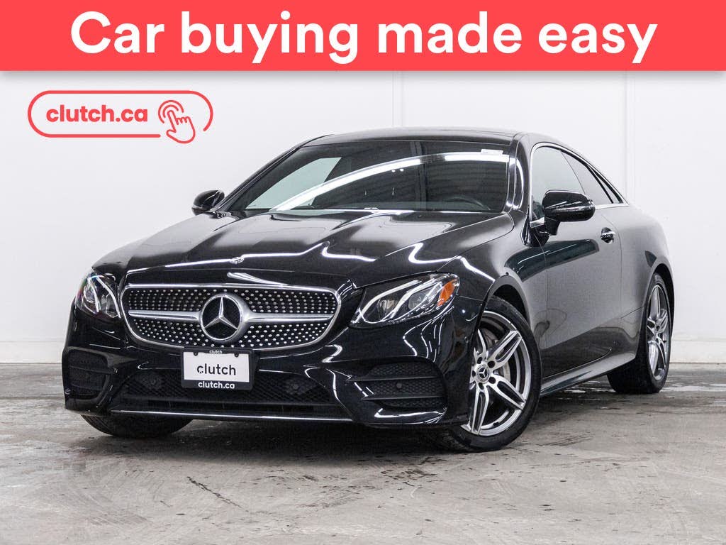 2018 Mercedes-Benz E-Class E 400 4MATIC Coupe AWD