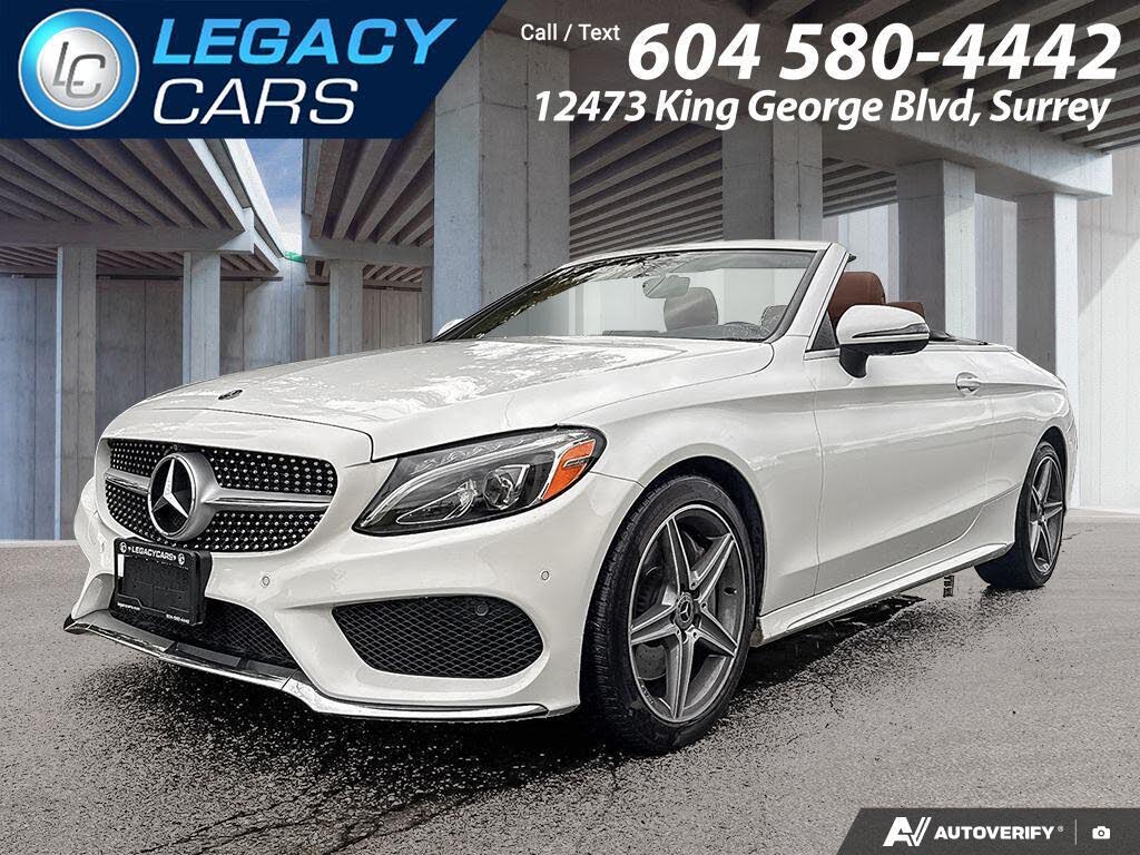 2018 Mercedes-Benz C-Class C 300 Cabriolet 4MATIC