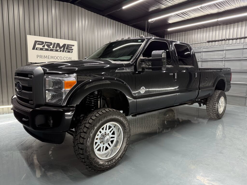 2015 Ford F-350 Super Duty Platinum Crew Cab 4WD