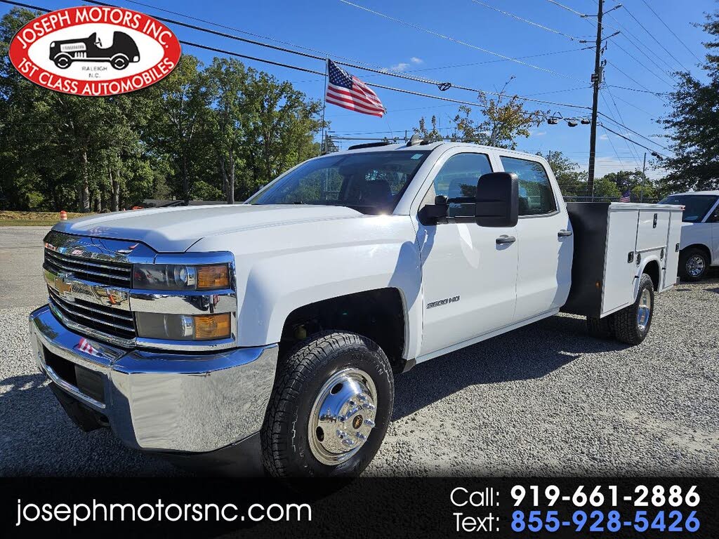 2016 Chevrolet Silverado 3500HD Work Truck Crew Cab LB DRW 4WD