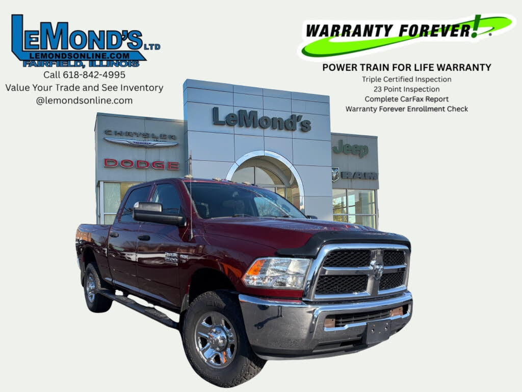 2018 RAM 2500 Tradesman Crew Cab 4WD
