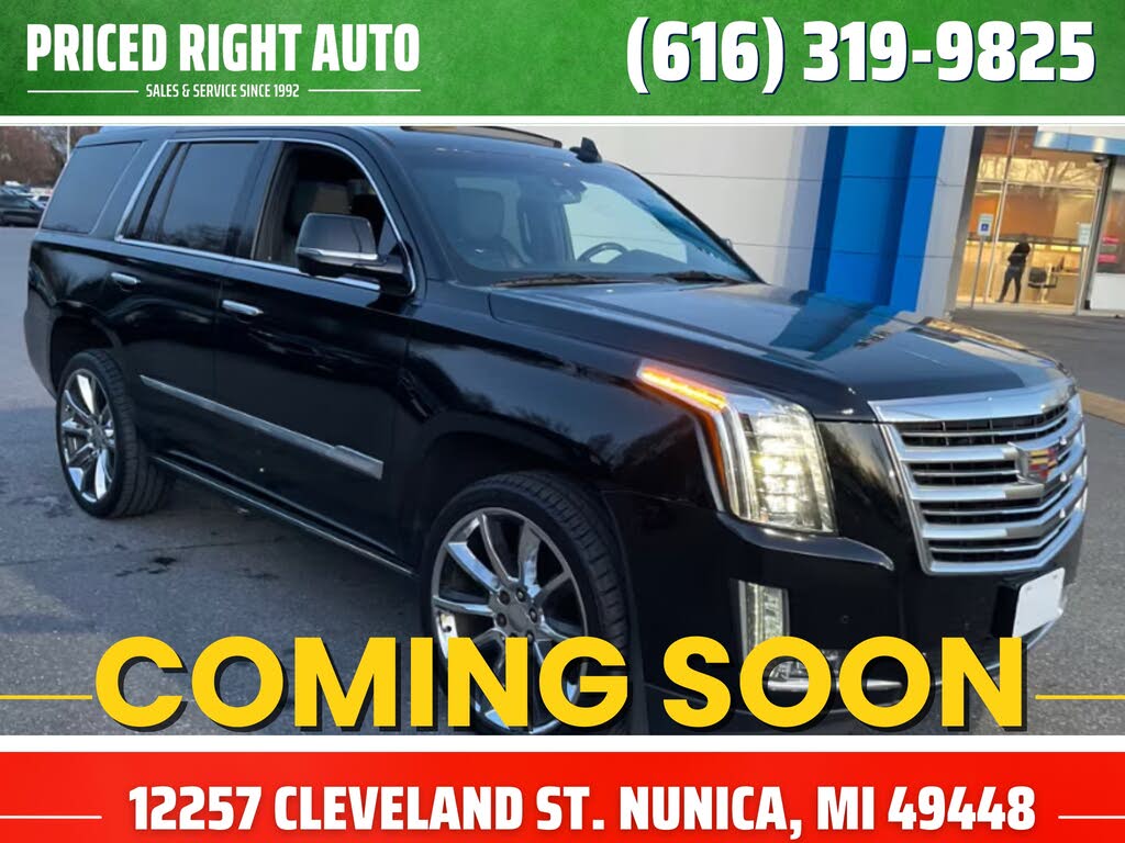 2016 Cadillac Escalade Platinum 4WD