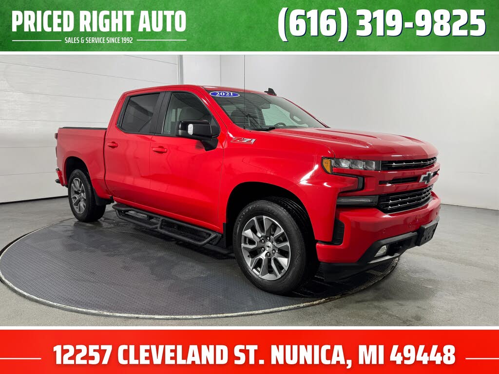 2021 Chevrolet Silverado 1500 RST Crew Cab 4WD