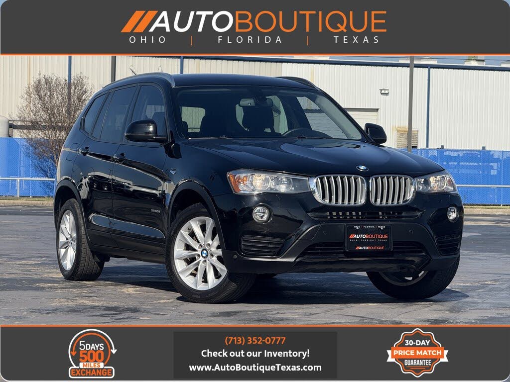 2017 BMW X3 sDrive28i RWD