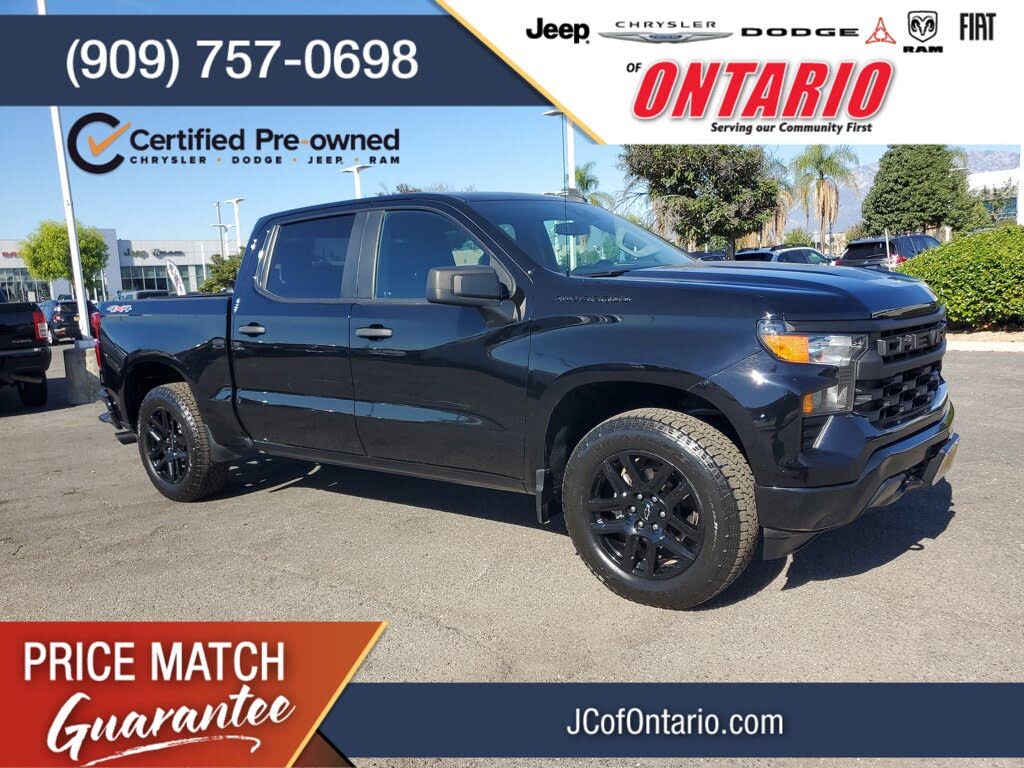 2022 Chevrolet Silverado 1500 Custom Crew Cab 4WD