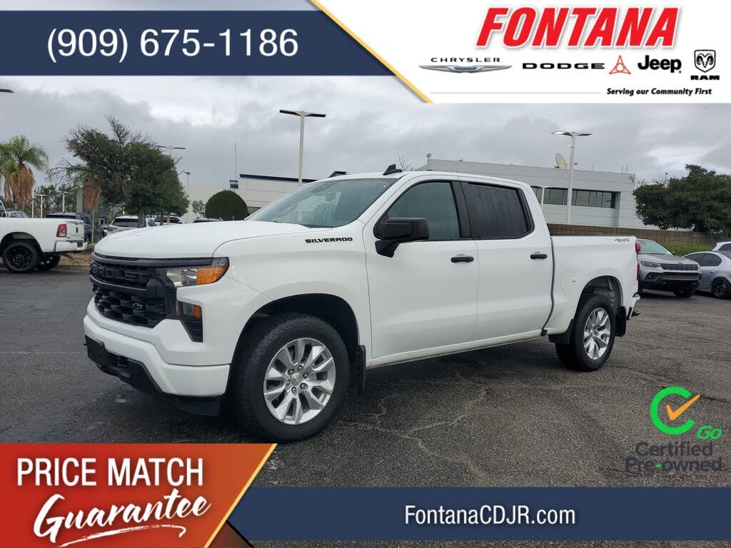 2022 Chevrolet Silverado 1500 Custom Crew Cab 4WD