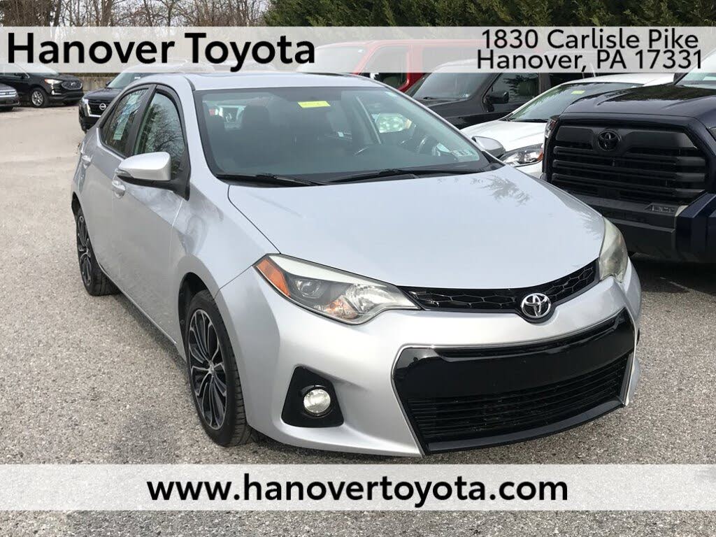 2016 Toyota Corolla S Plus