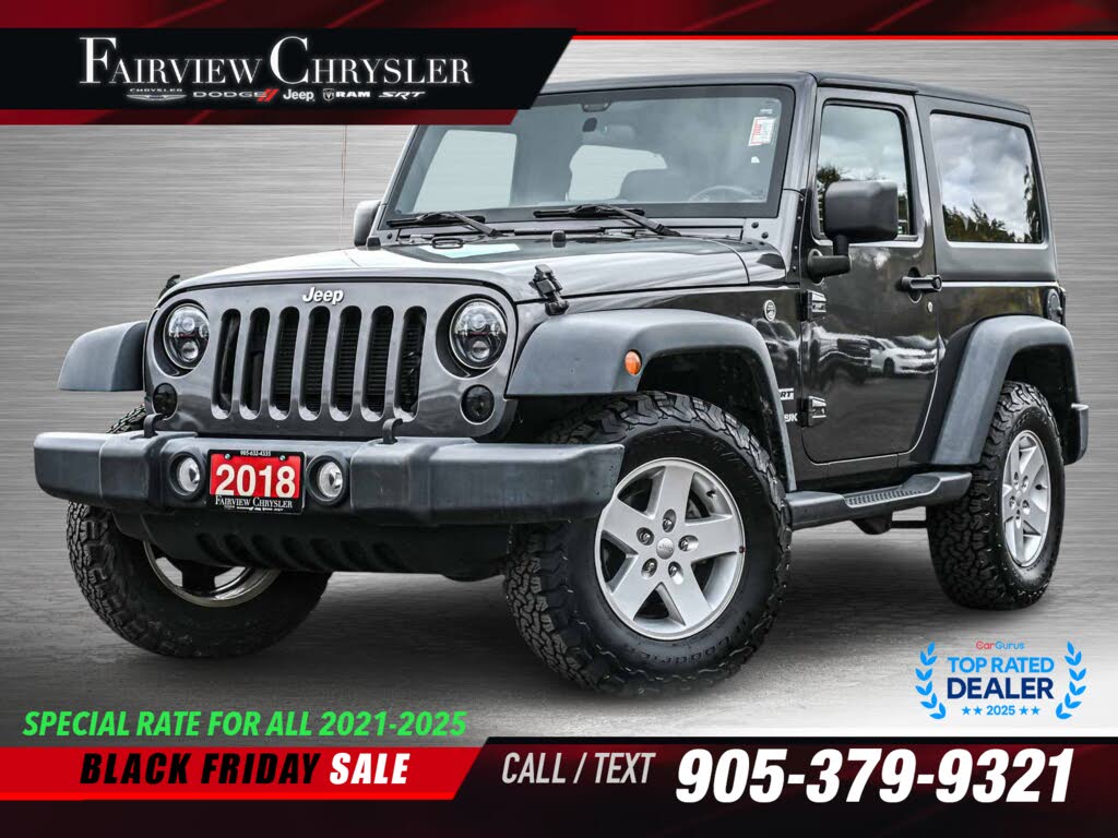 2018 Jeep Wrangler JK Sport 4WD