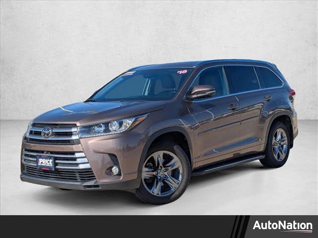 2018 Toyota Highlander Limited Platinum AWD