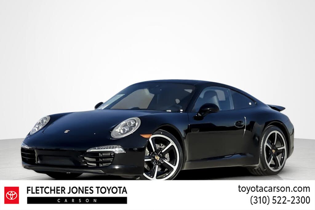 2016 Porsche 911 Carrera Black Edition Coupe RWD