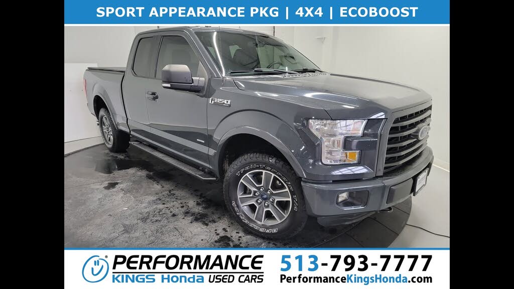 2016 Ford F-150 XLT SuperCab 4WD