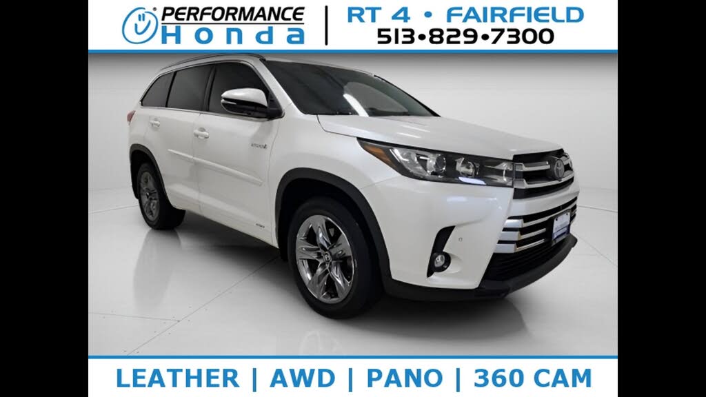 2019 Toyota Highlander Hybrid Platinum AWD