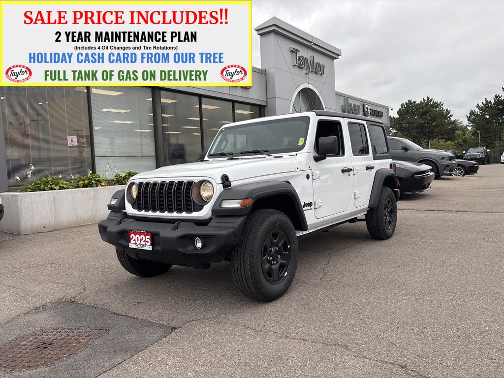 2025 Jeep Wrangler Sport 4-Door 4WD