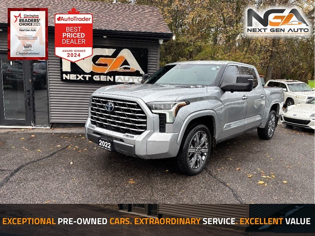 2022 Toyota Tundra Hybrid Capstone HV CrewMax Cab 4WD