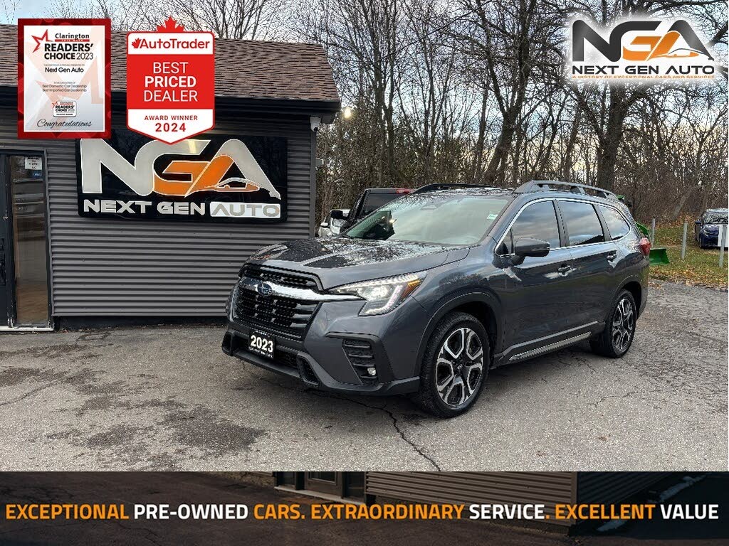 2023 Subaru Ascent Limited AWD with Captains Chairs