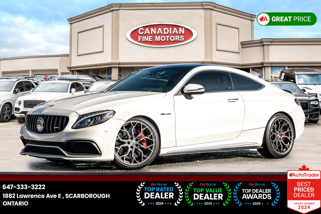 2018 Mercedes-Benz C-Class AMG C 63 S Coupe RWD