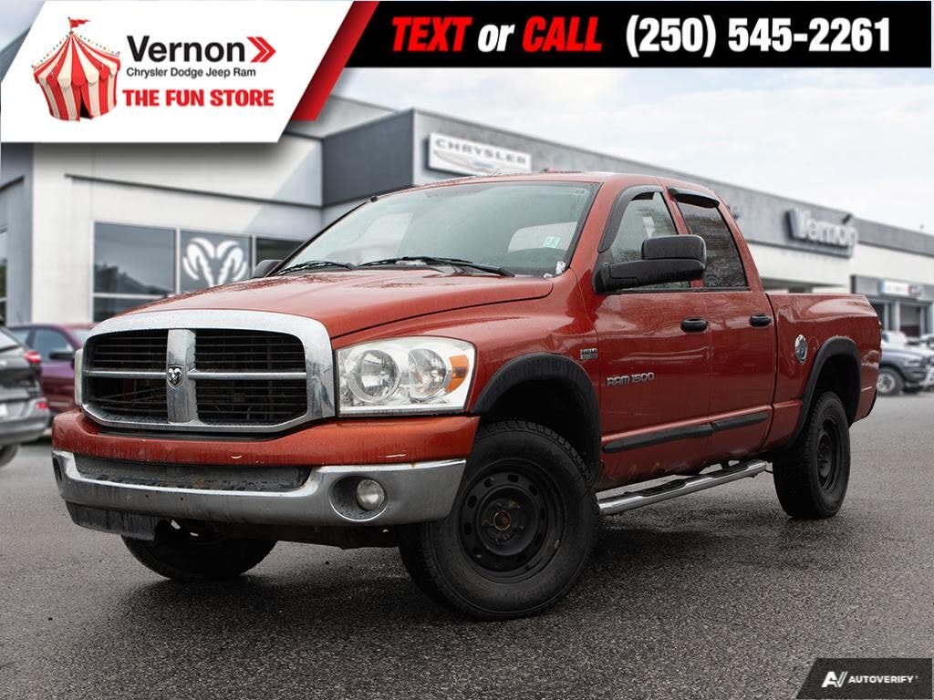 2007 Dodge RAM 1500 SLT Quad Cab 4WD