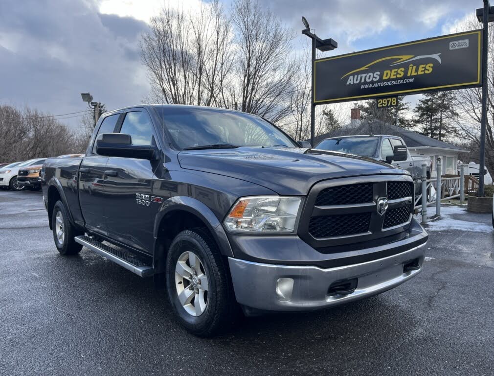 2016 RAM 1500 Outdoorsman Quad Cab 4WD