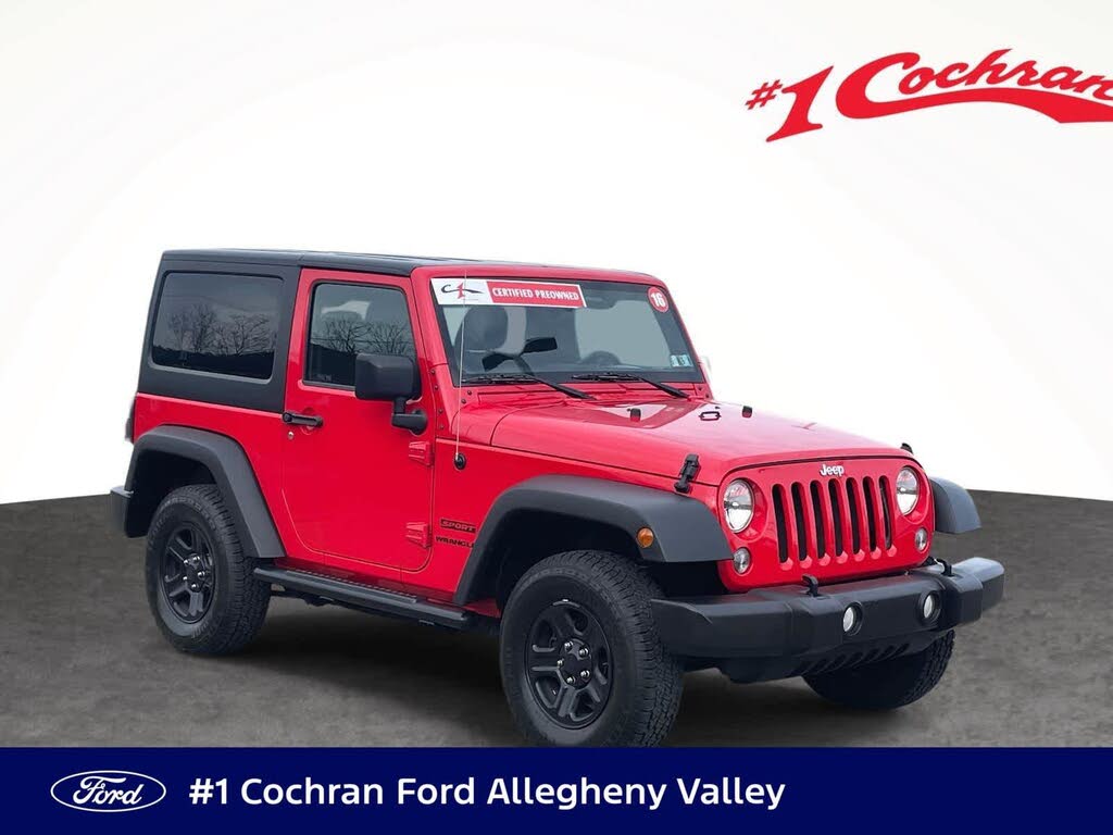 2016 Jeep Wrangler Sport 4WD