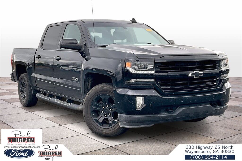 2018 Chevrolet Silverado 1500 LTZ Crew Cab 4WD