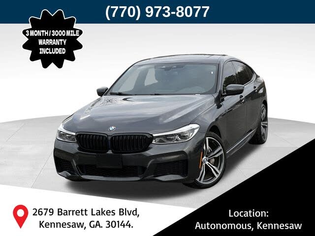 2019 BMW 6 Series Gran Turismo 640i xDrive AWD