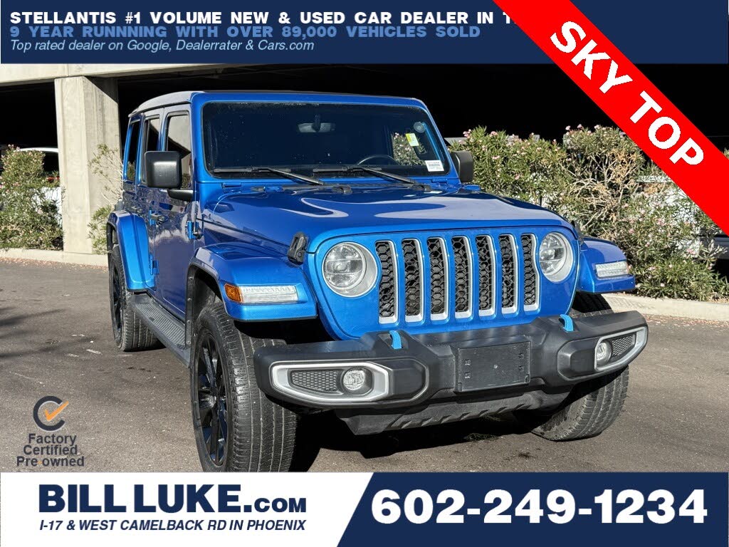 2022 Jeep Wrangler 4xe Sahara 4WD