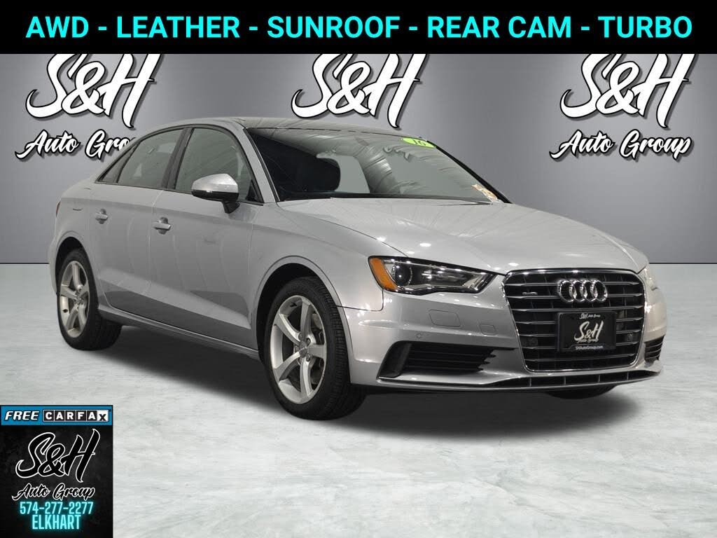 2016 Audi A3 2.0T quattro Premium Sedan AWD