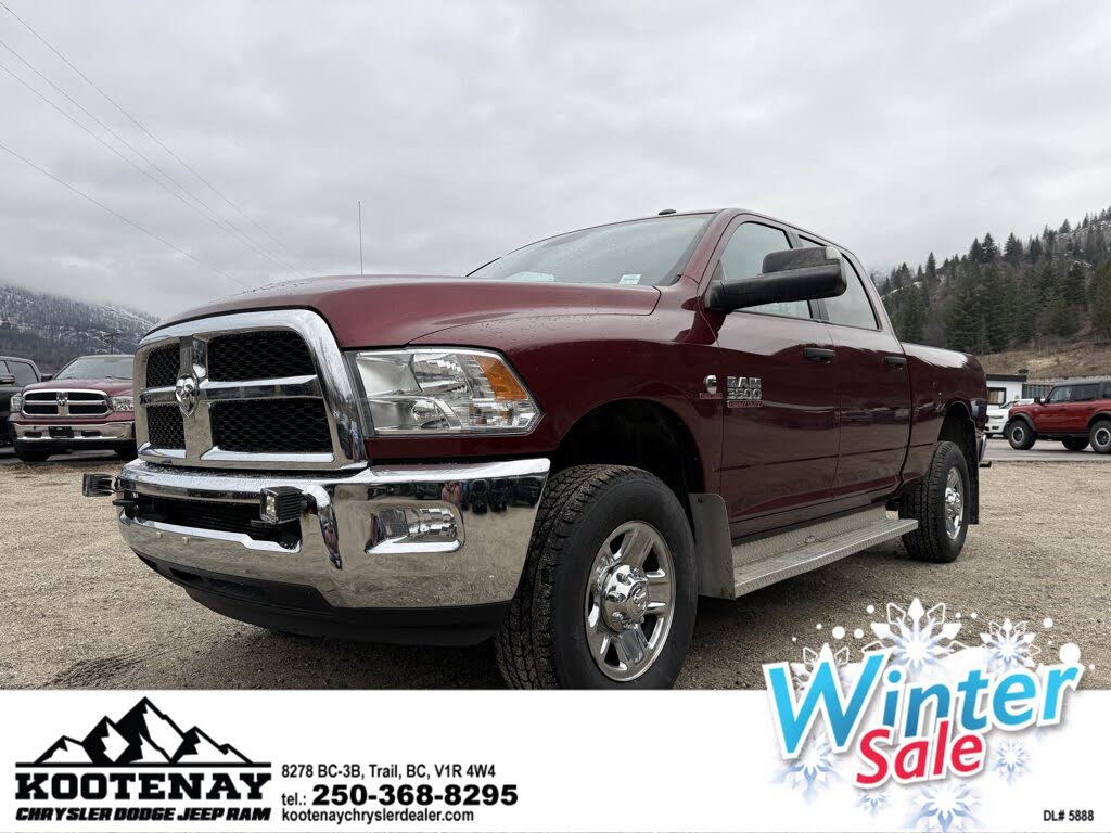 2016 RAM 3500 SLT Crew Cab 4WD
