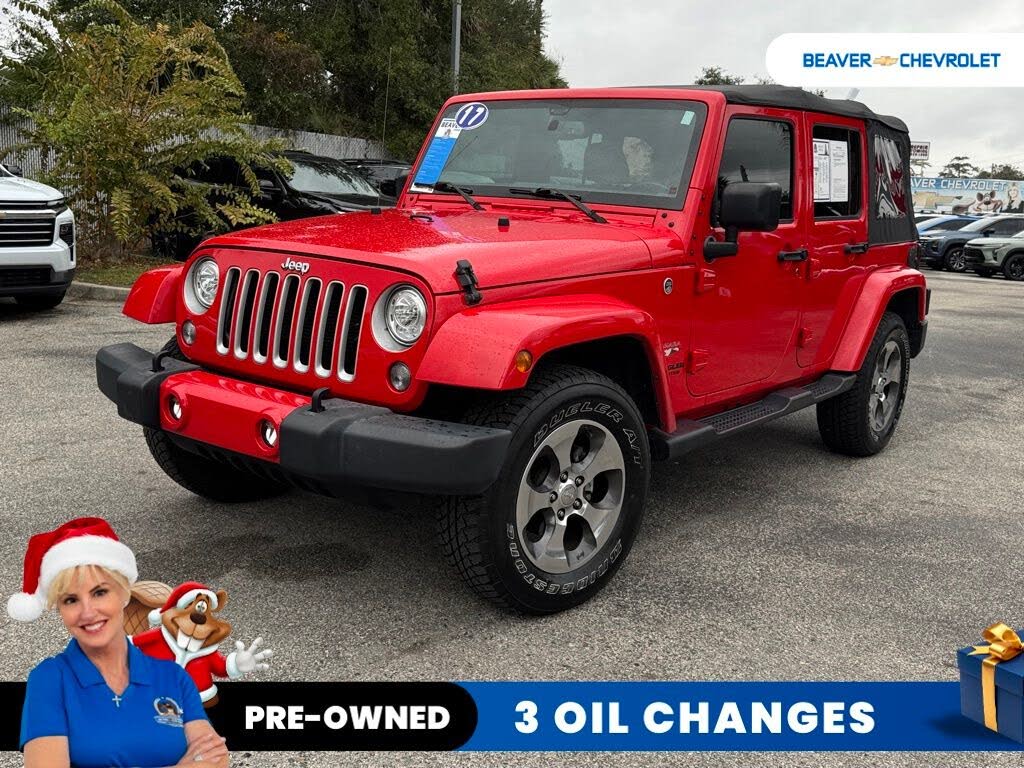 2017 Jeep Wrangler Unlimited Sahara 4WD