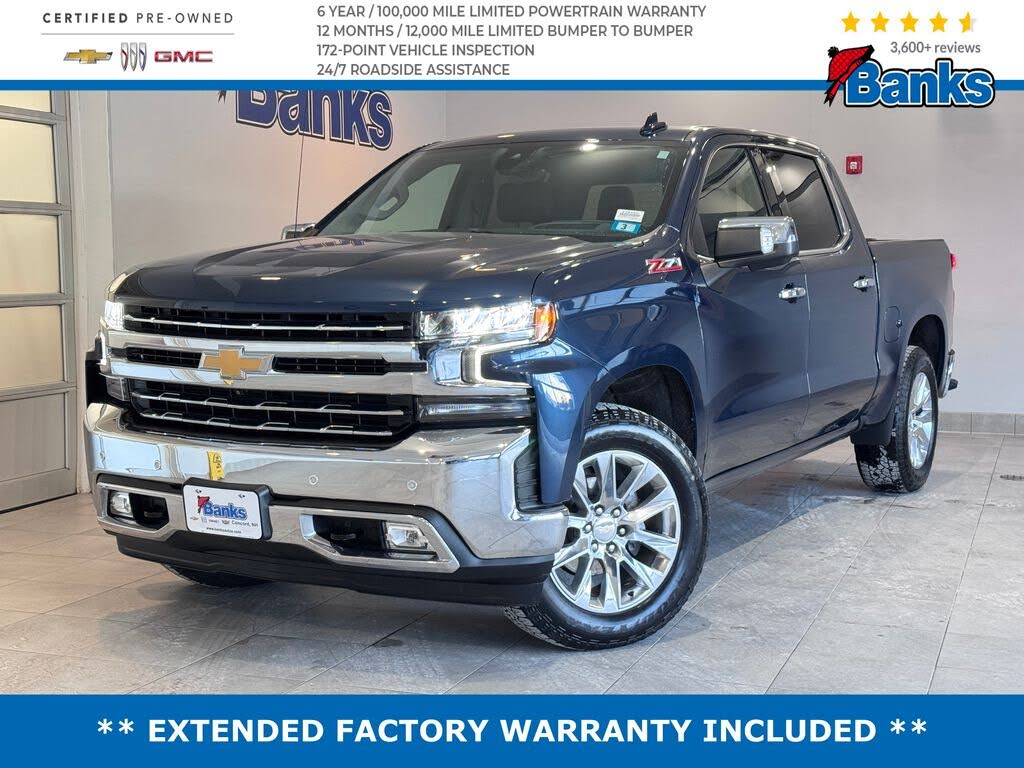 2022 Chevrolet Silverado 1500 LTZ Crew Cab 4WD