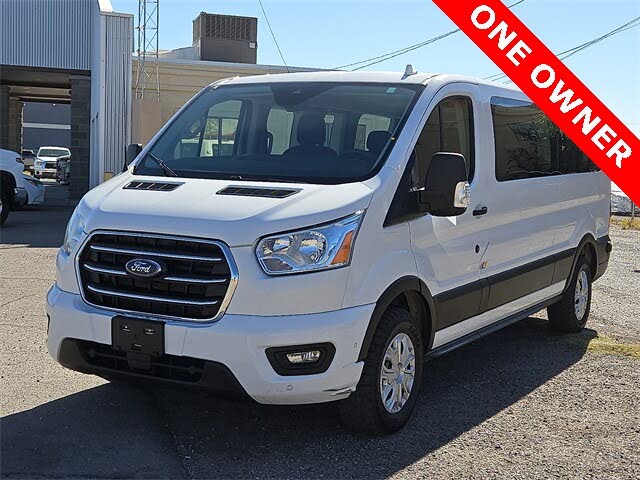 2020 Ford Transit Passenger 350 XLT Low Roof LWB RWD with Sliding Passenger-Side Door