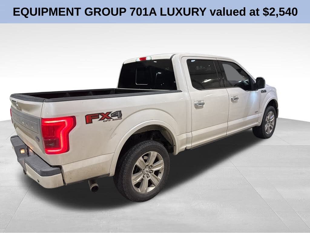 2015 Ford F-150 Platinum SuperCrew 4WD